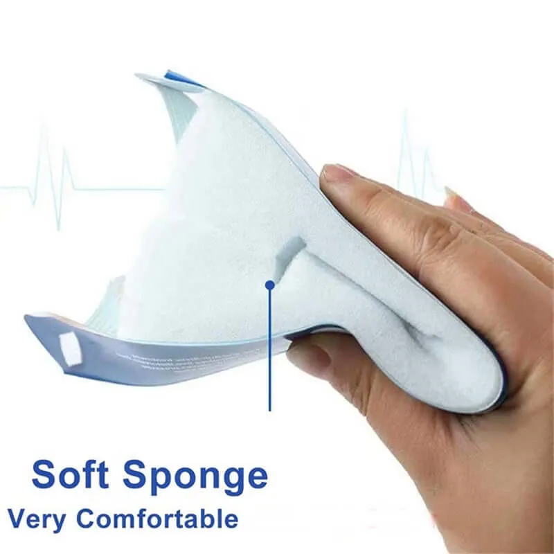 10 Pack Bulk Protective Disposable Face Shield Mask with Elastic Band and Comfort Sponge - Protects from Sneezing, Splash, Droplets