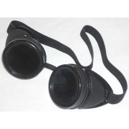 100 Welding Eye Cup Goggles Black w/ Vents WS-05