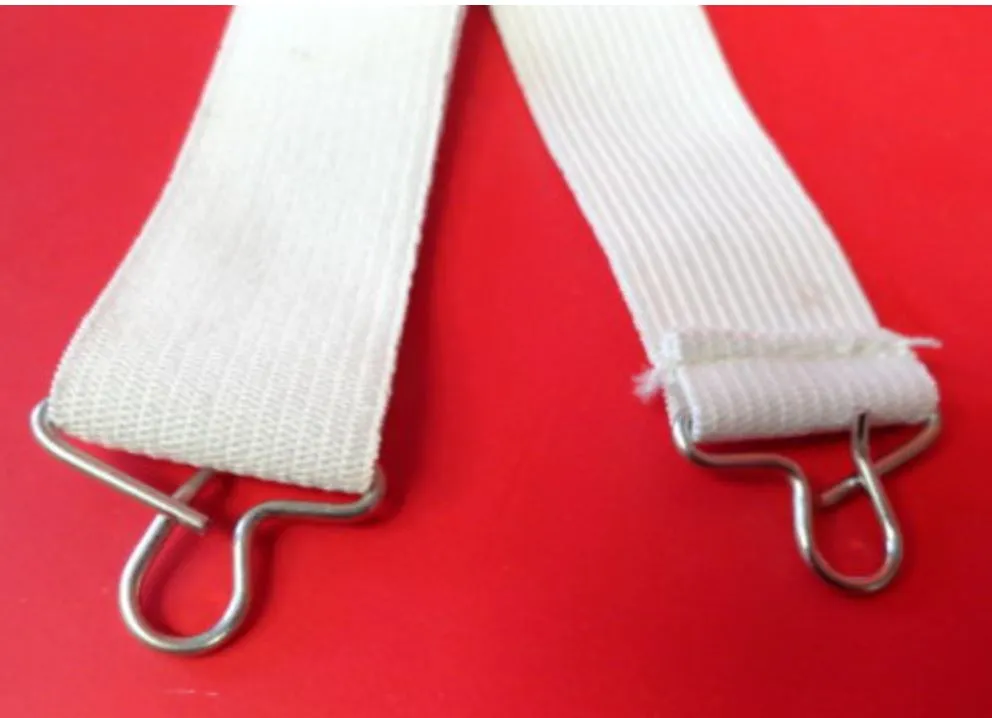 AN-6530/B-7 WHITE GOGGLE STRAP