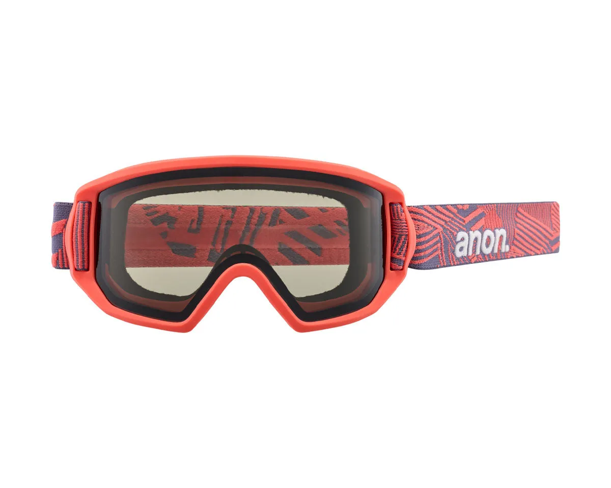 Anon Kids' Relapse Jr MFI Goggle Black/Red Solex 2025