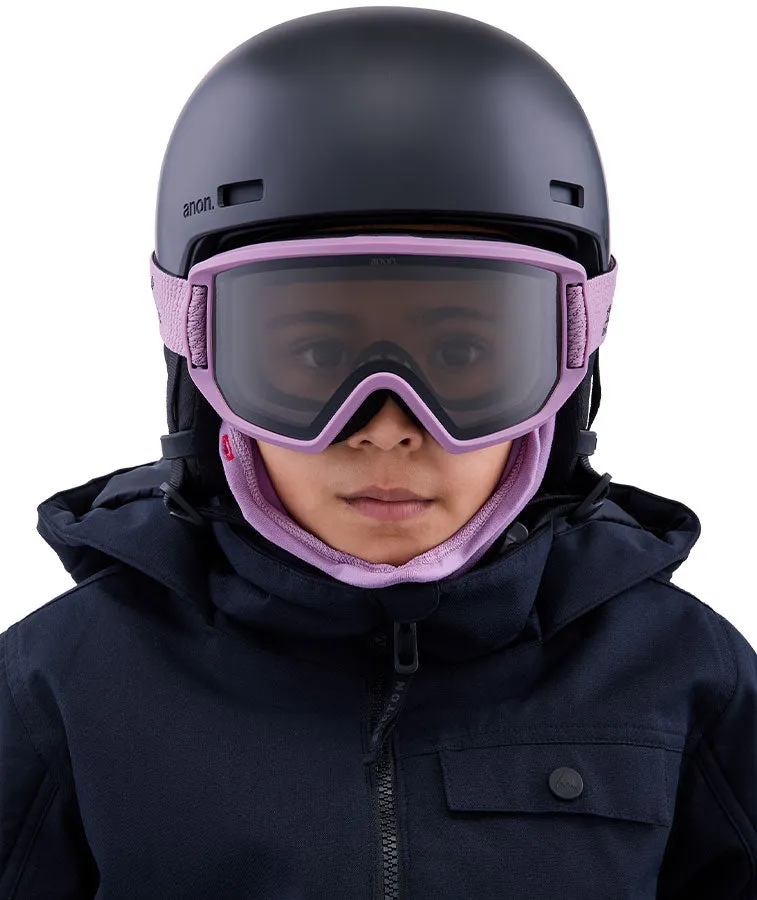 Anon Kids' Relapse Jr. MFI Goggle Purple/Smoke 2023