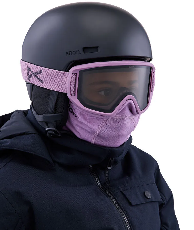 Anon Kids' Relapse Jr. MFI Goggle Purple/Smoke 2023