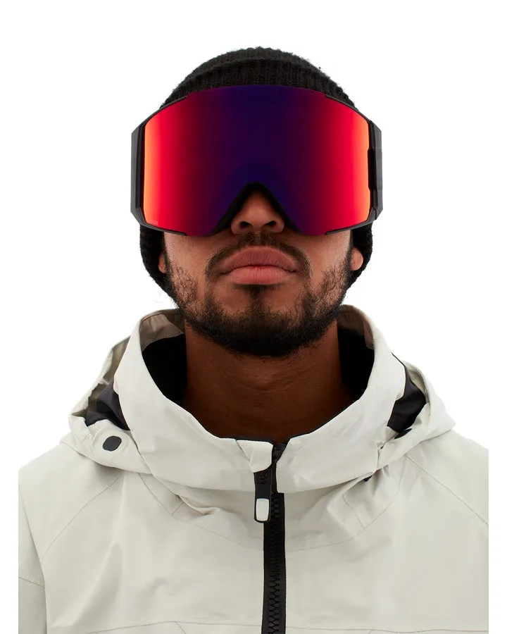 Anon Sync Snow Goggles   Bonus Lens - Black/Perceive Sunny Red Lens