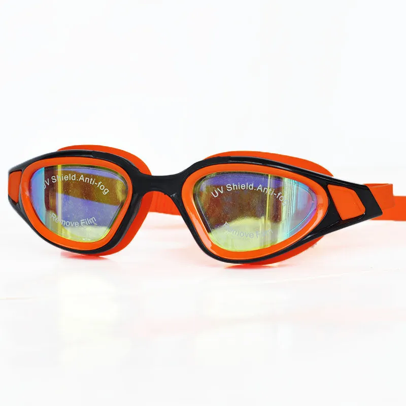 Anti-fog uv Anti-ultraviolet Men Women Swimming Glasses Eyewear Waterproof Adjustable Silicone swim Goggles for swimming