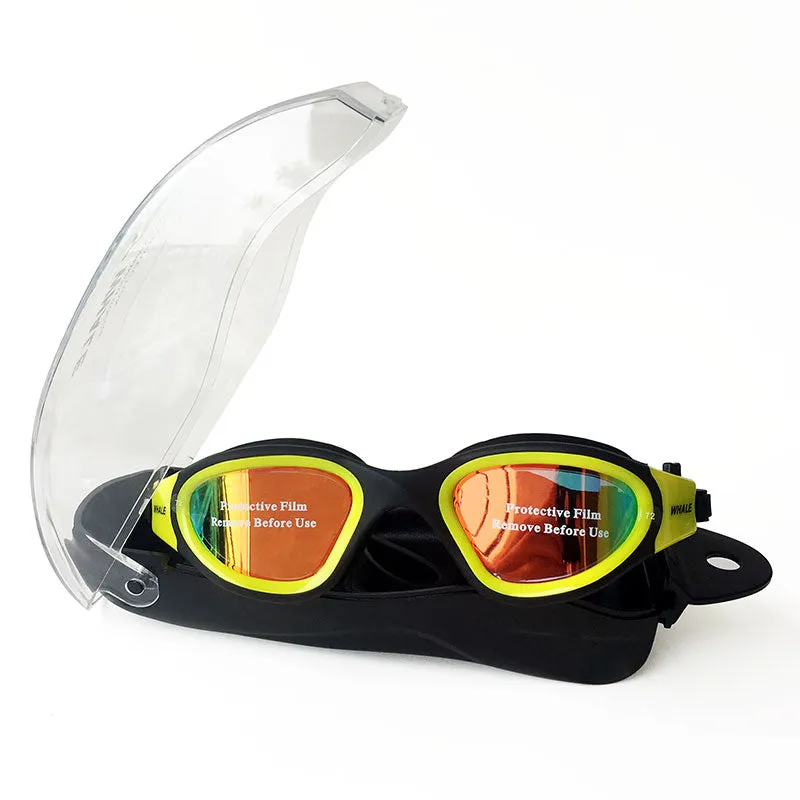 Anti-fog uv Anti-ultraviolet Men Women Swimming Glasses Eyewear Waterproof Adjustable Silicone swim Goggles for swimming