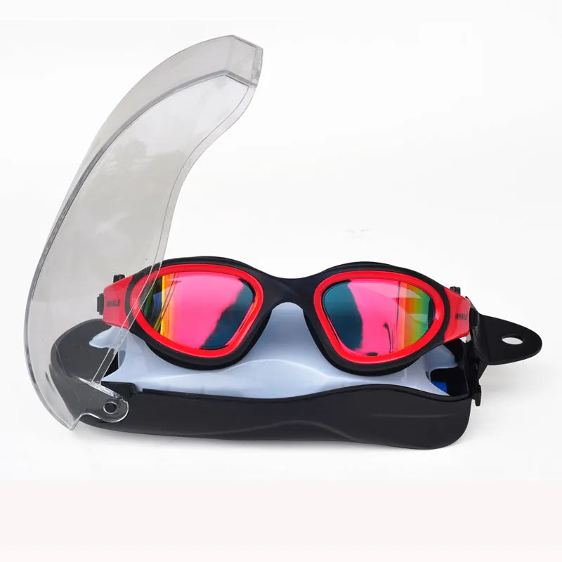 Anti-fog uv Anti-ultraviolet Men Women Swimming Glasses Eyewear Waterproof Adjustable Silicone swim Goggles for swimming