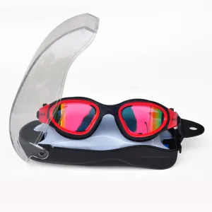 Anti-fog uv Anti-ultraviolet Men Women Swimming Glasses Eyewear Waterproof Adjustable Silicone swim Goggles for swimming