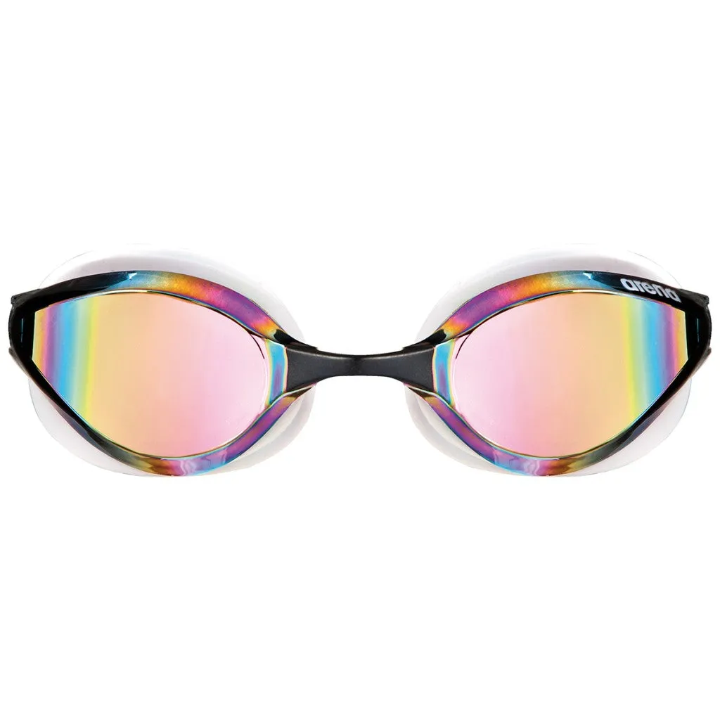 Arena Python Mirror Racing Goggle | Copper- White