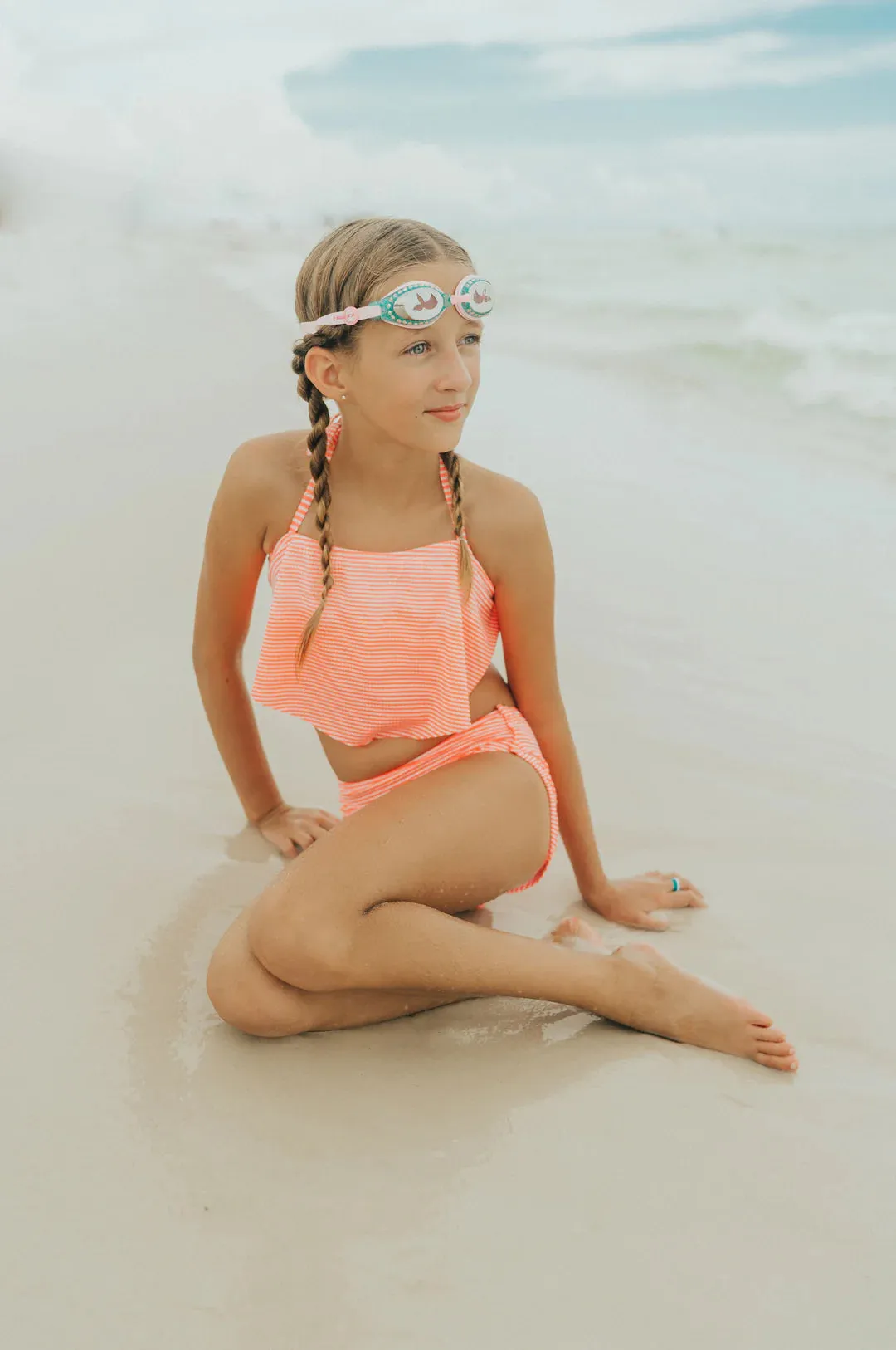 Bling2o Kids Swim Goggles | Mermaid Blue