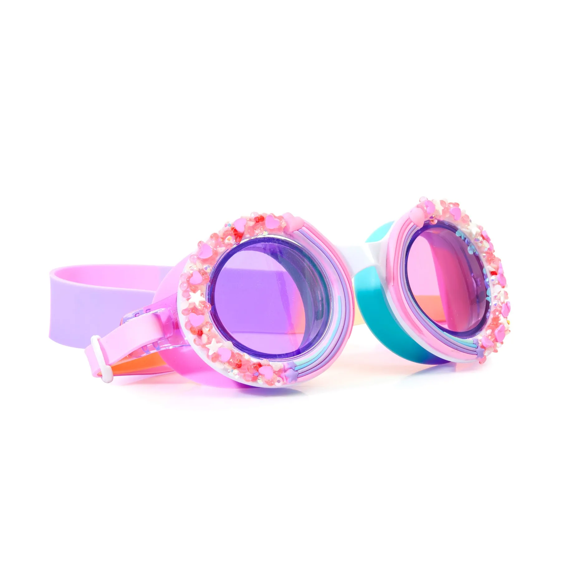 Blueberry Cupcake Sprinkle Kids' Swim Goggles
