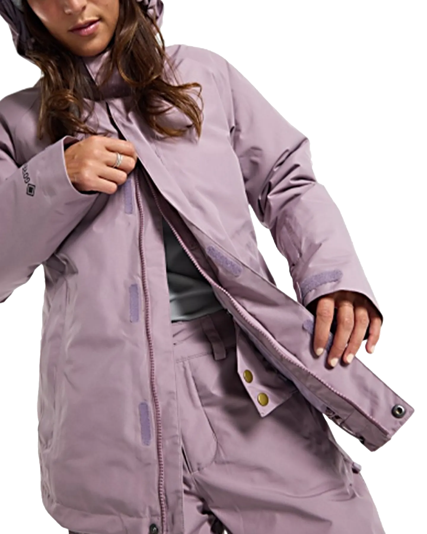 Burton Women's Powline Gore‑Tex 2L Insulated Snow Jacket - Elderberry