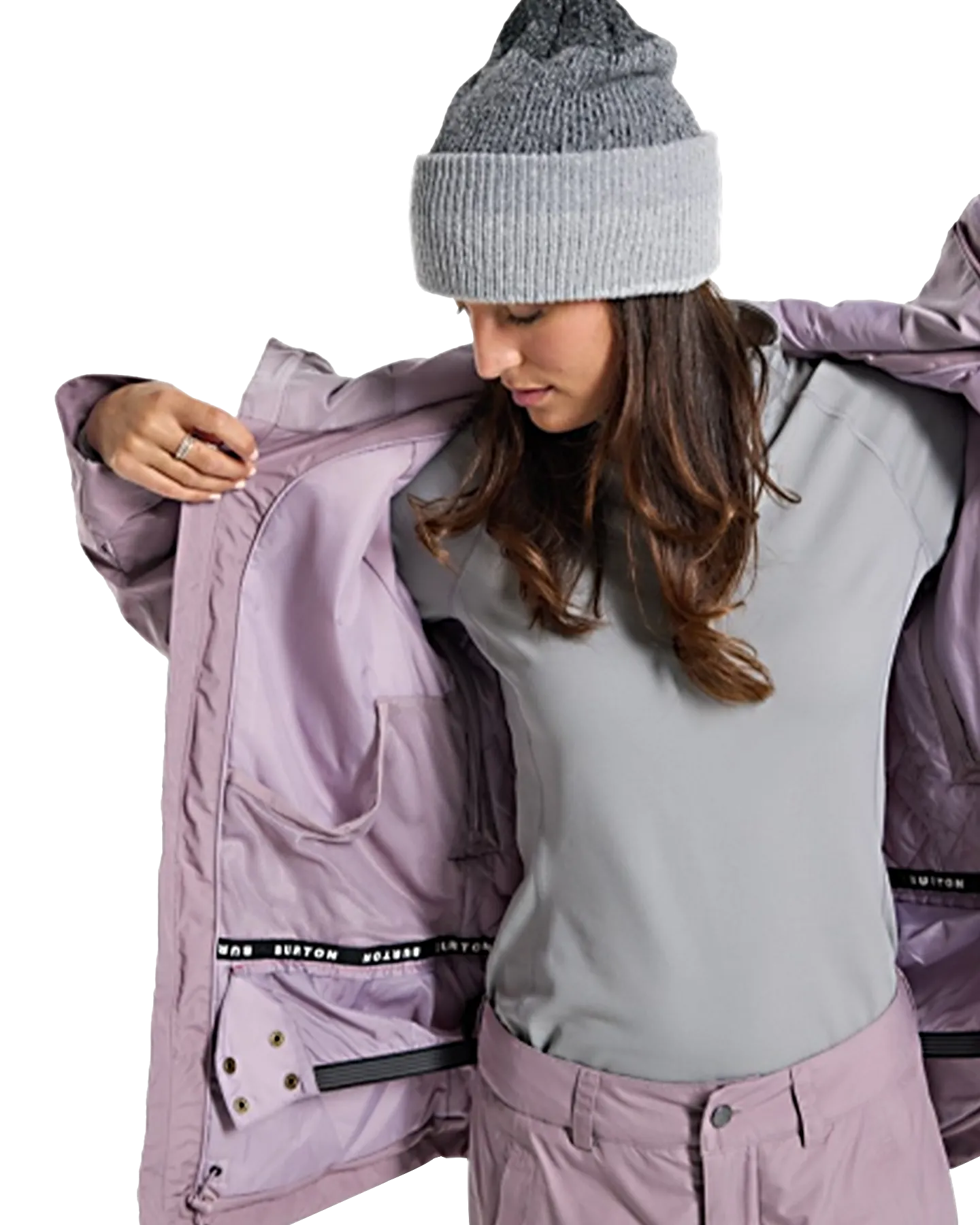 Burton Women's Powline Gore‑Tex 2L Insulated Snow Jacket - Elderberry