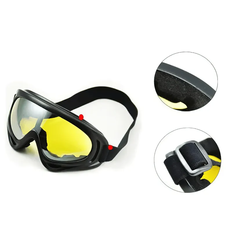 Durable Ski Goggles with Reflective Lenses - SF2212
