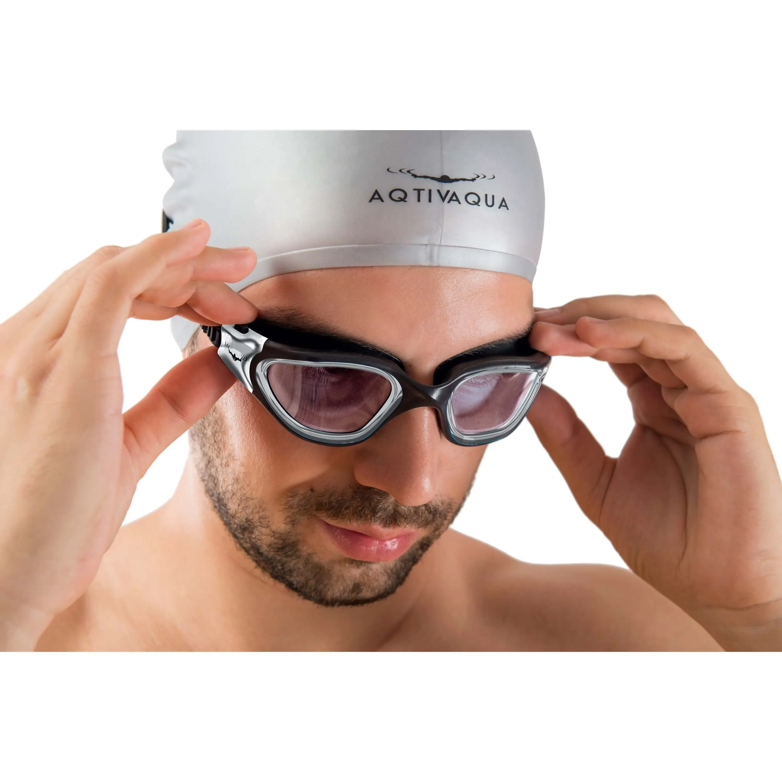 DX Wide View Swim Goggles   SHOCK Protective Case