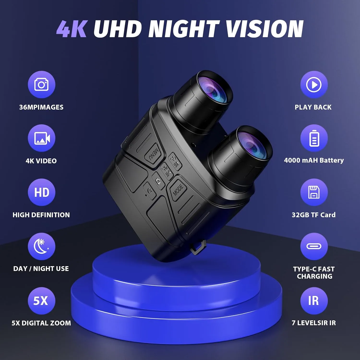 FireWolf Digital Night Vision Goggles