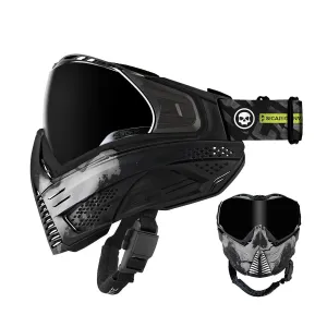 INFAMOUS UNITE WHITE SKULL GOGGLE