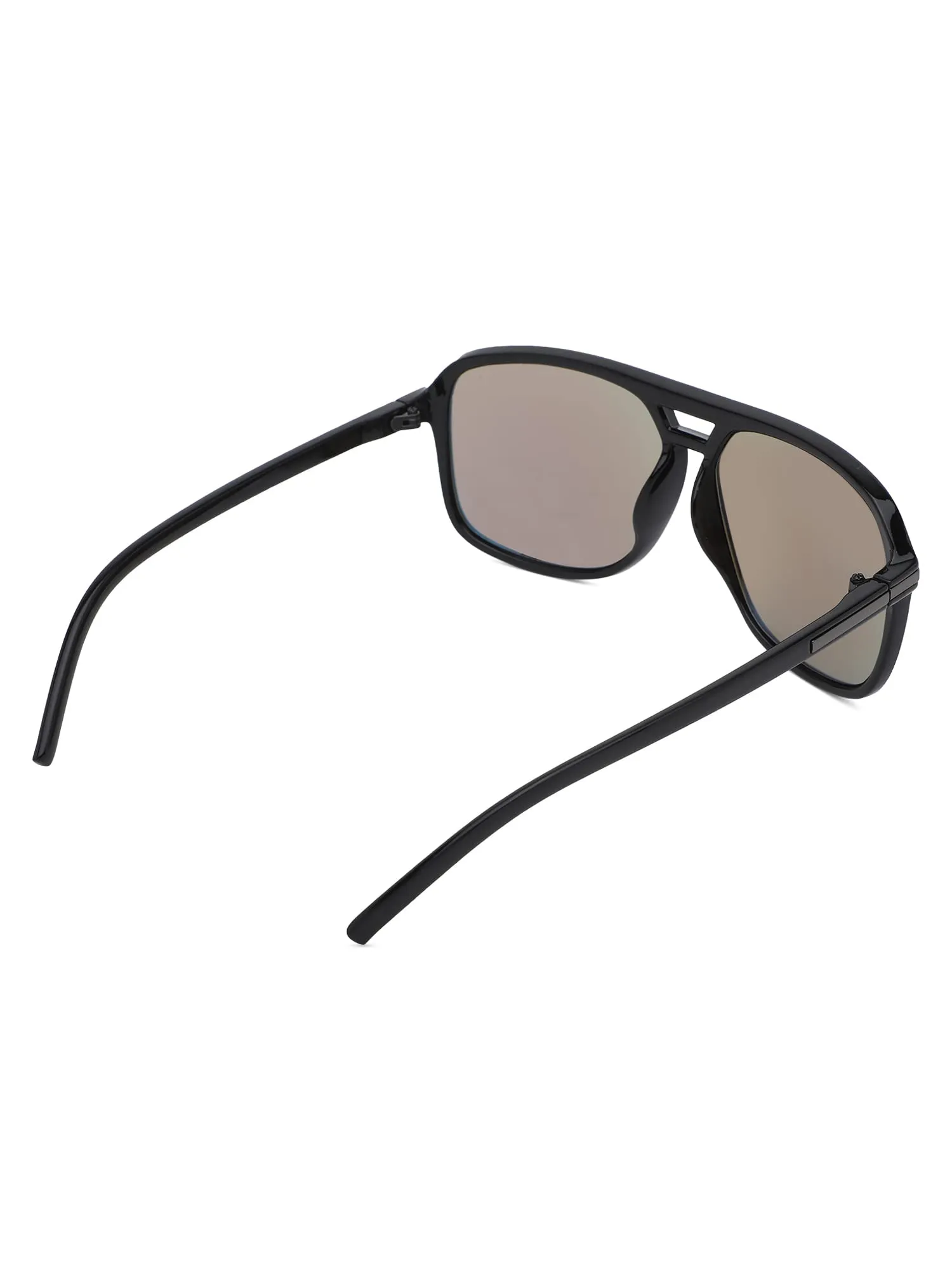 Intellilens Pilot UV Protected Sunglasses For Men & Women|Goggles for Men & Women (Blue) (58-17-132) - Pack of 1