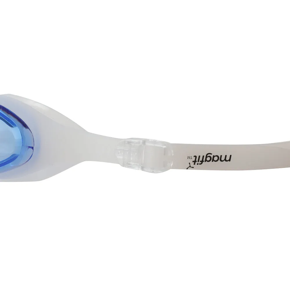 Magfit Unisex Elite Goggles Clear/Blue Swimming Goggles