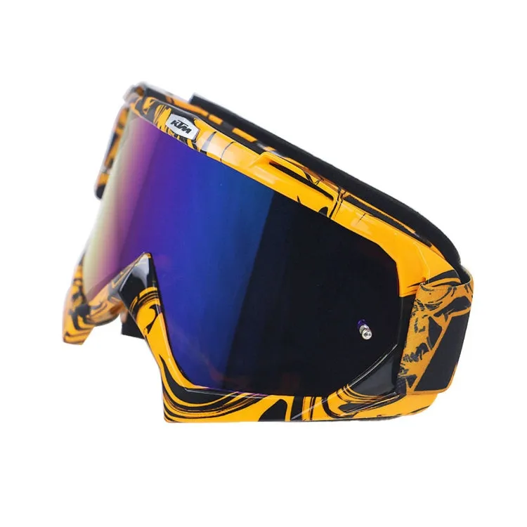 Motorcycle Parts Goggles Ski Goggles Outdoor Windproof Glasses(Colour)