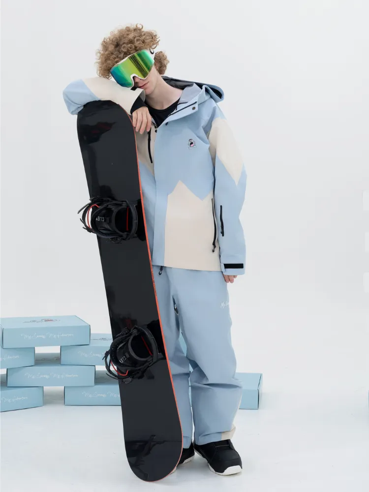 MYSNOWAY Glacier Blue 3L Snow Suit - Men's