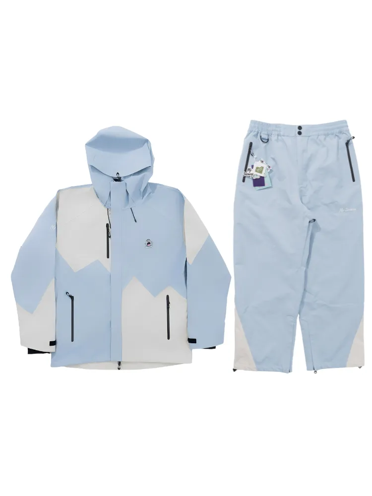 MYSNOWAY Glacier Blue 3L Snow Suit - Men's