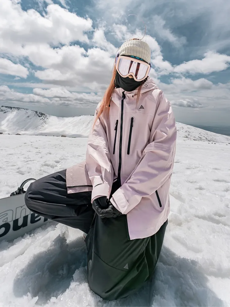 NANEND Pink 3L Winter Ski Jacket - Women's