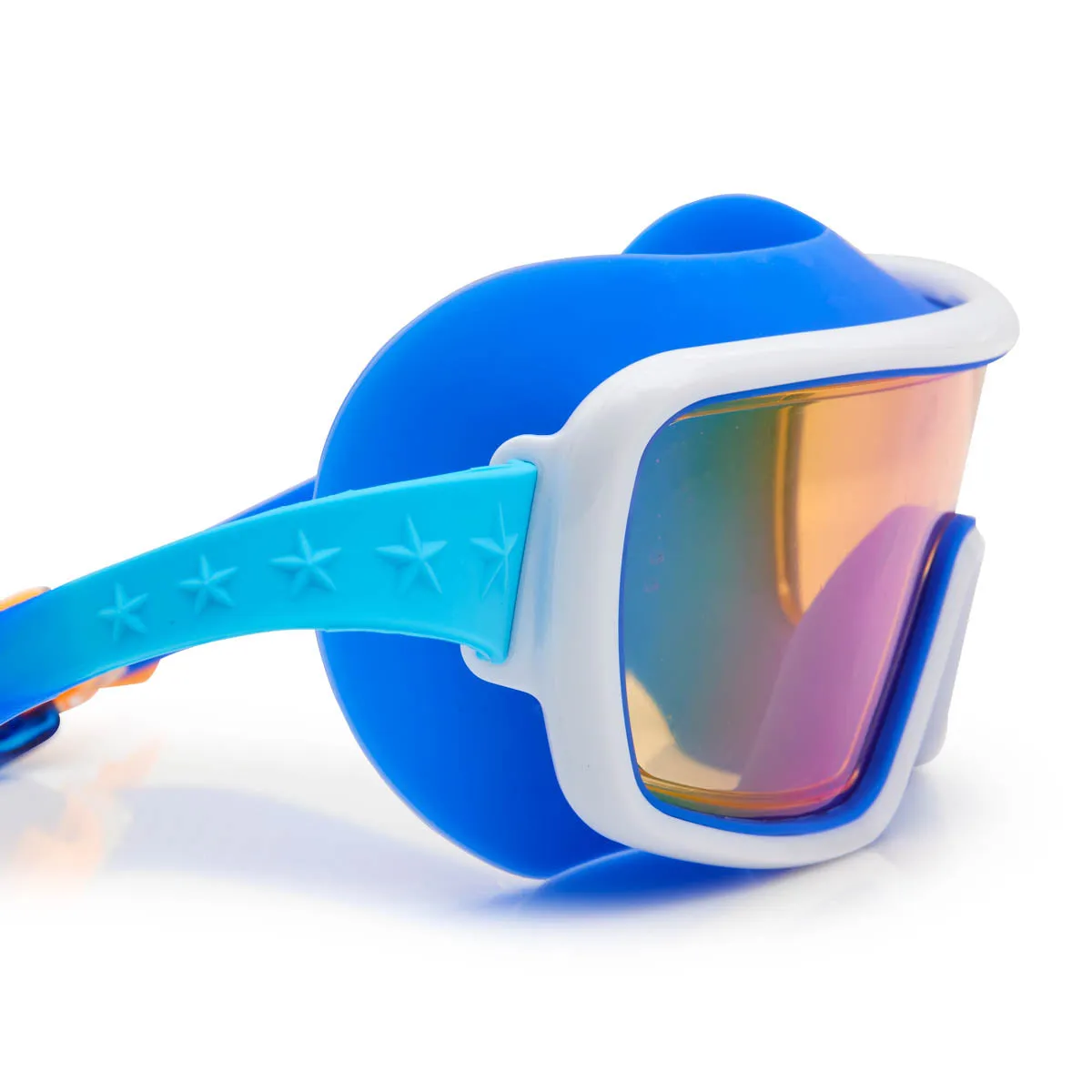 Nanobot Navy Prismatic Kids' Swim Goggles