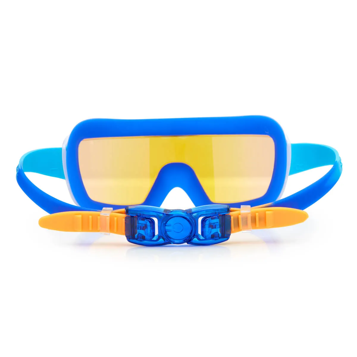 Nanobot Navy Prismatic Kids' Swim Goggles