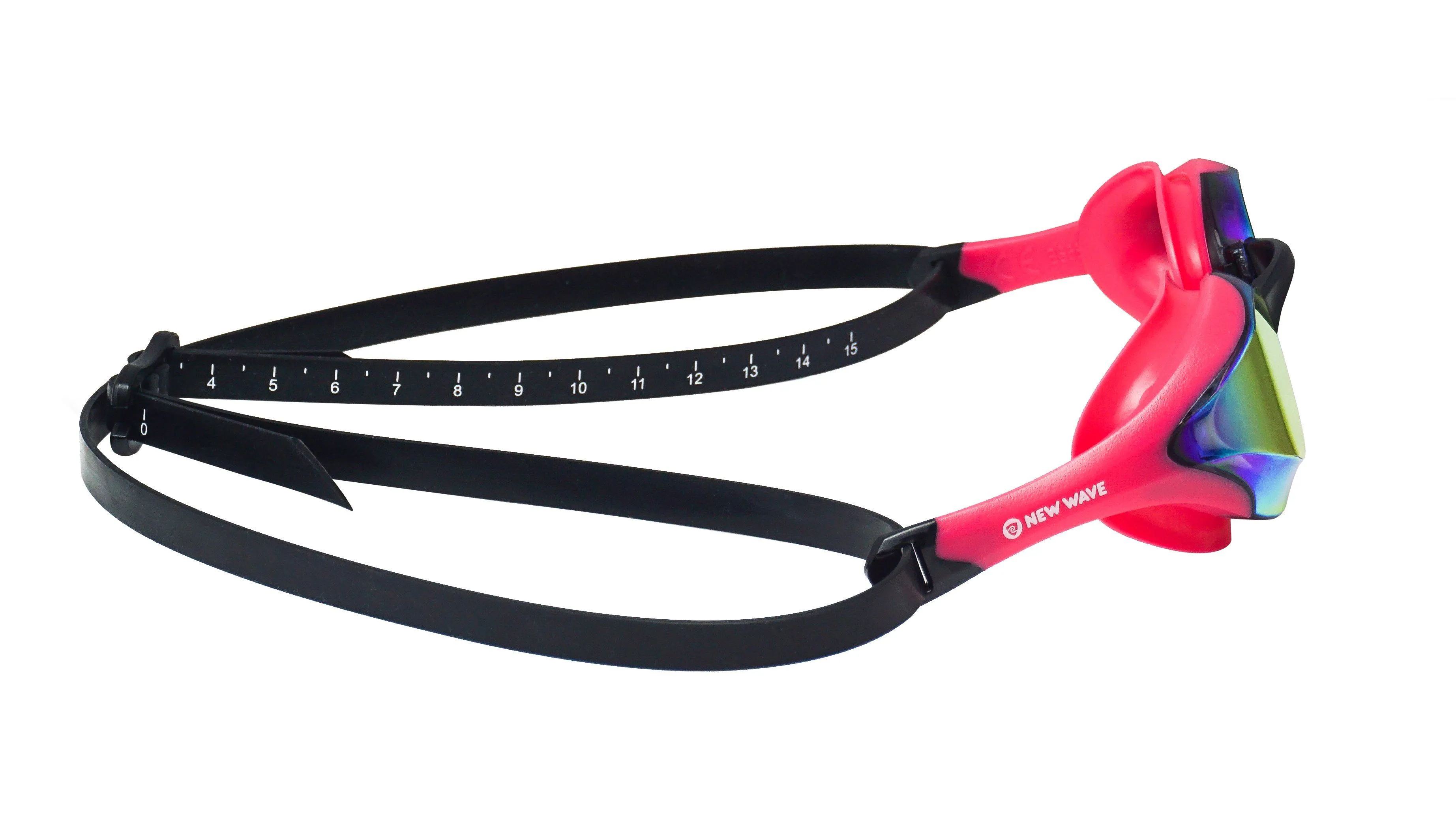 New Wave Swim Goggles (Pink Bubble Dreams - Revo Lens in Pink Frames)