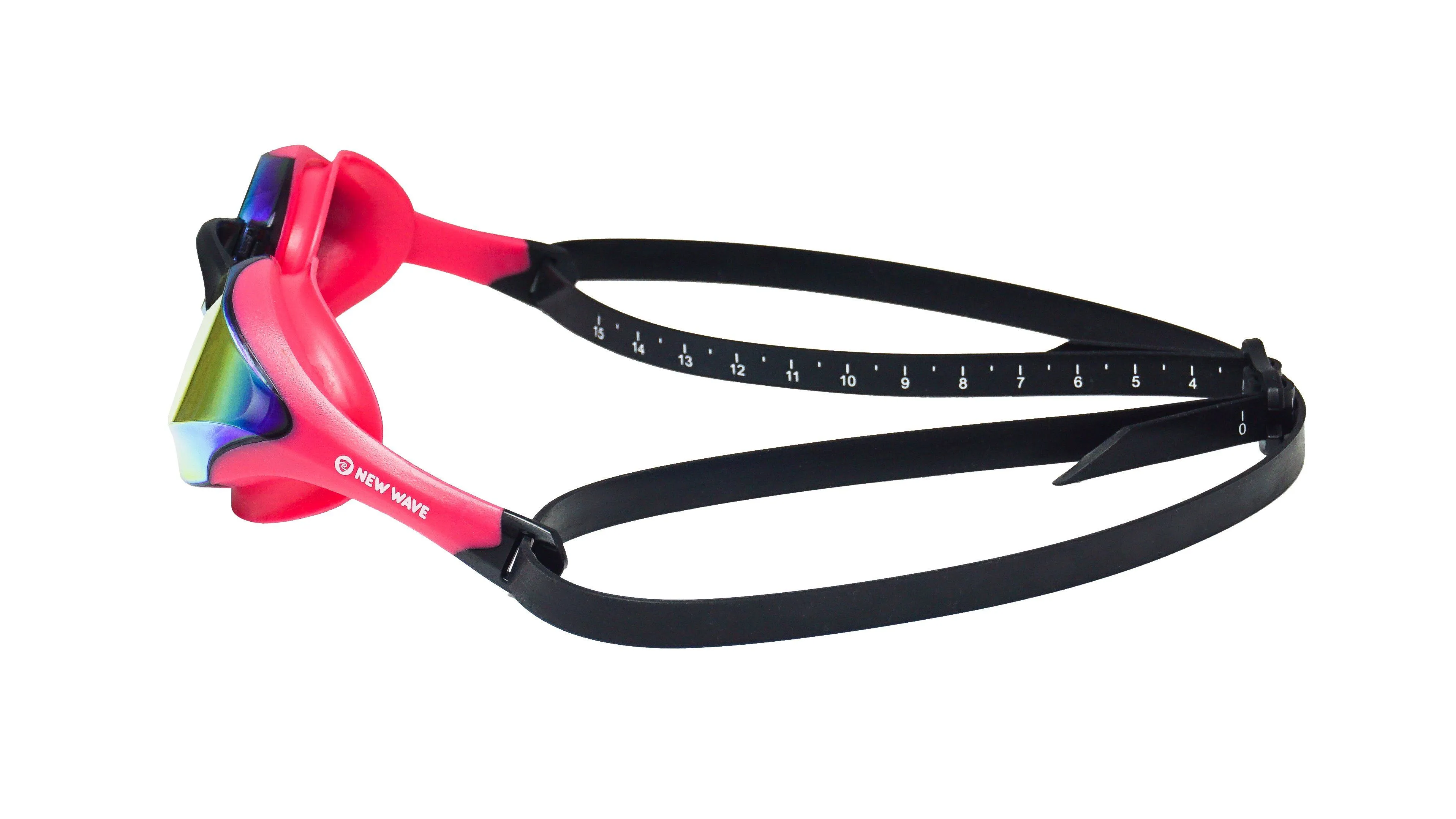 New Wave Swim Goggles (Pink Bubble Dreams - Revo Lens in Pink Frames)