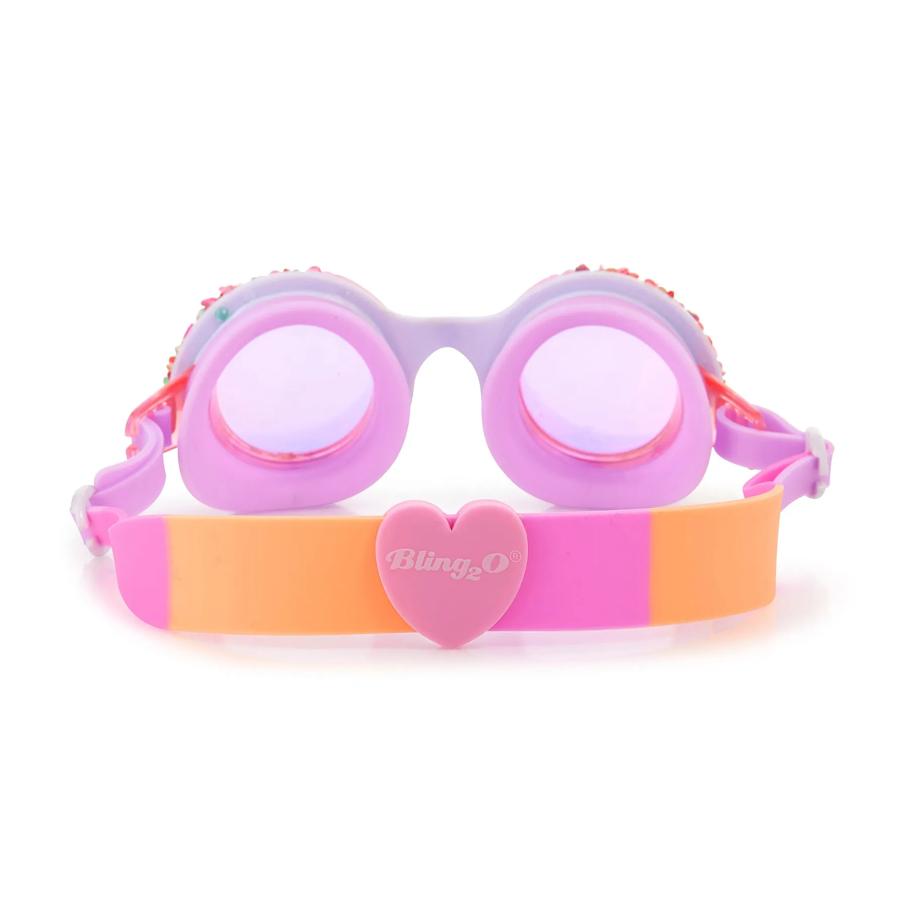 Pink Berry Cupcake Sprinkle Kids' Swim Goggles