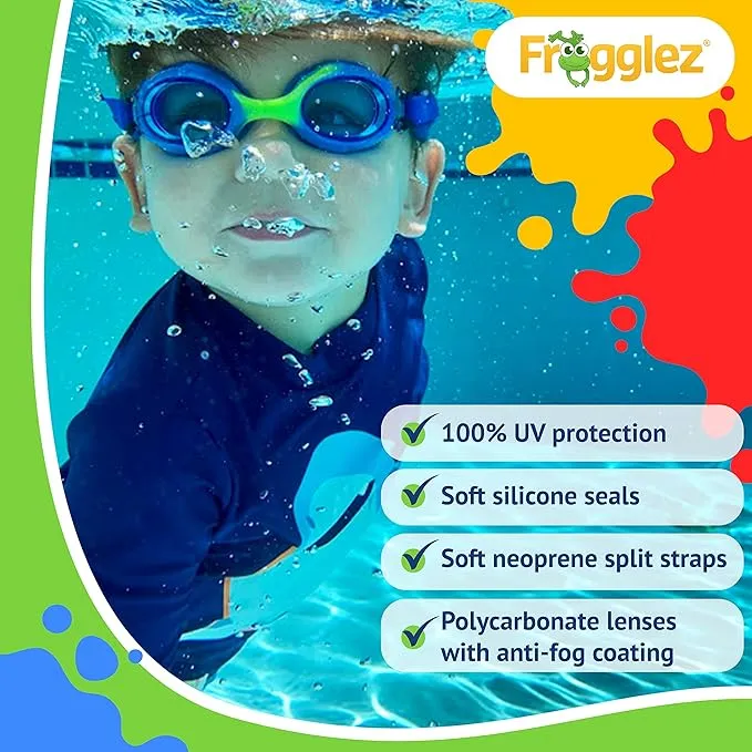 Pink Mermaidz Kids Swim Goggles