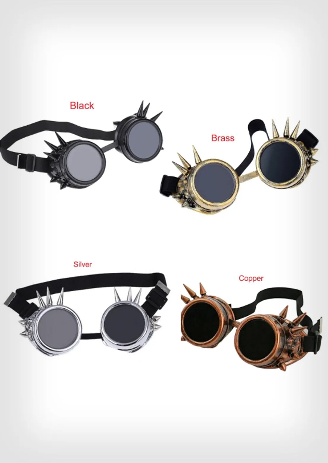 Spiky goggles