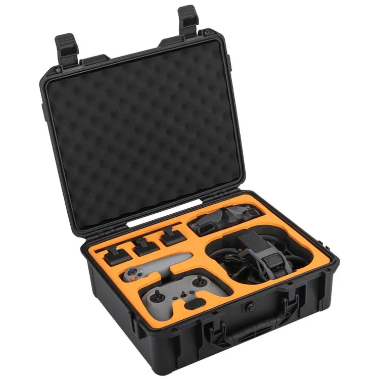 Sunnylife AQX-9 For DJI Avata Flying Glasses Waterproof Large Capacity Protective Carrying Case(Black)
