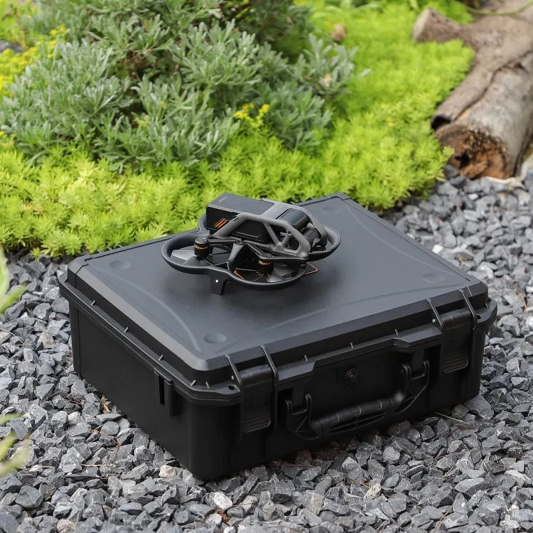 Sunnylife AQX-9 For DJI Avata Flying Glasses Waterproof Large Capacity Protective Carrying Case(Black)