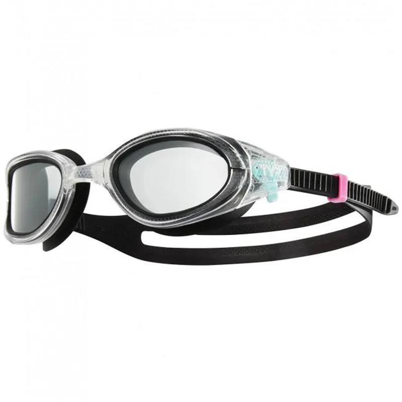 Clear/Black TYR Special Ops 3.0 Femme Transition Goggles with Enhanced Features