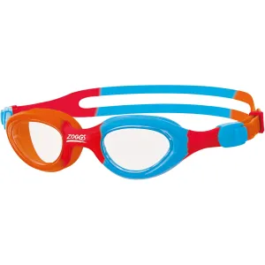 Zoggs Little Super Seal Swim Goggles-Orange/Blue/Red/Clear