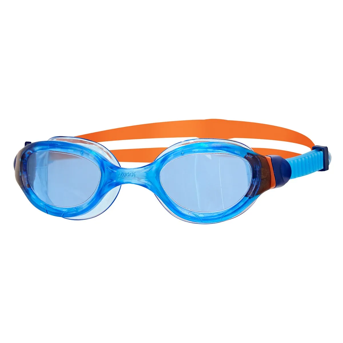 Zoggs Phantom 2.0 Junior Swim Goggles-Blue/Orange/Tint