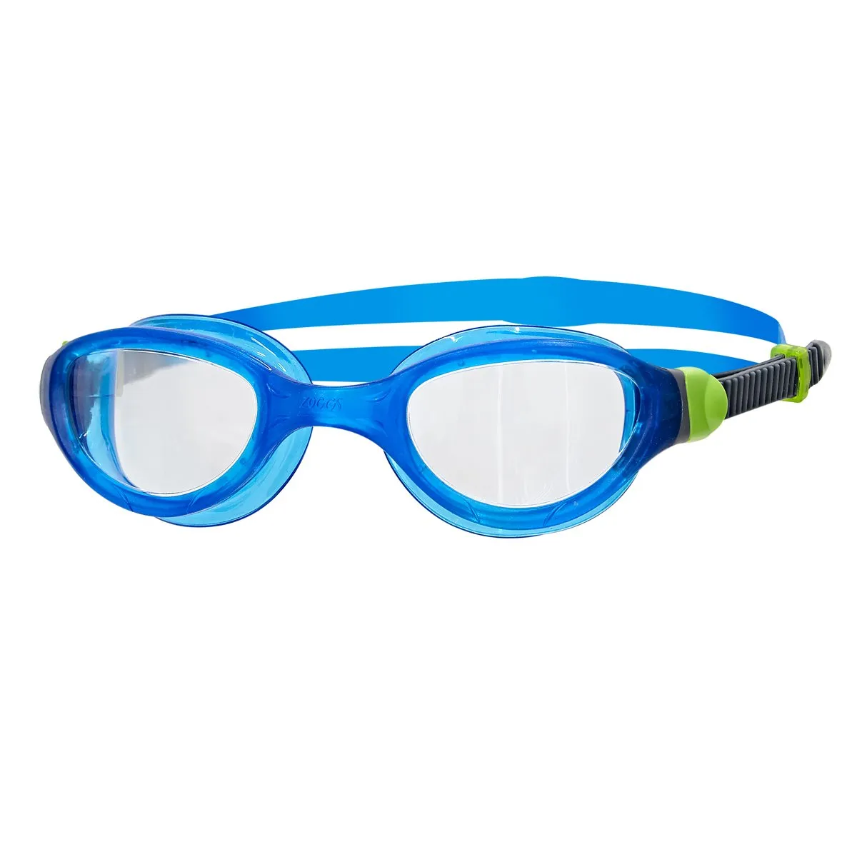 Zoggs Phantom 2.0 Swim Goggles-Blue/Grey/Clear